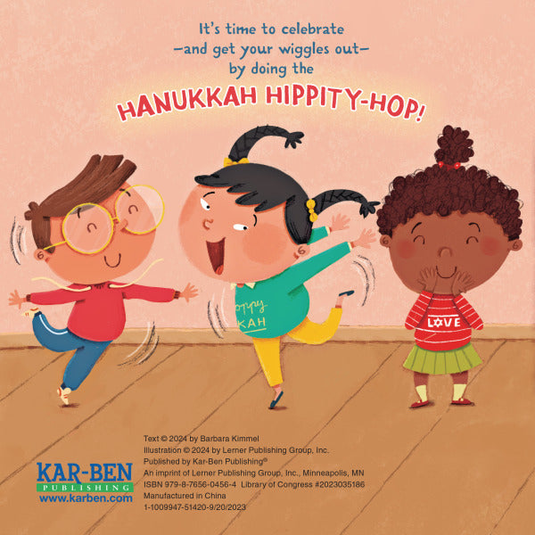 Hanukkah Hippity-Hop By Barbara Kimmel Ages 1-4 years