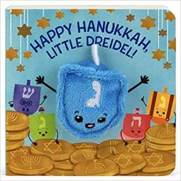 Happy Hanukkah, Little Dreidel Finger Puppet Board Book