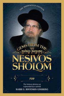 Gems from the Nesivos Shalom: Shabbos Kodesh Commentaries by Slonimer Rebbe