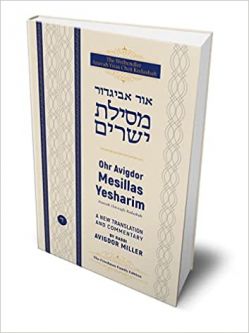 Ohr Avigdor Mesillas Yesharim Volume 4 Dalet By Rabbi A. Miller