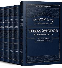 Toras Avigdor English Edition  Set of 5 Volumes by Rabbi Avigdor Miller
