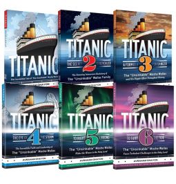 Titanic A Large Format Comic Book by Rabbi Avraham Ohayon Volumes to select