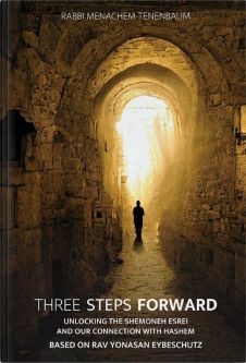 Three Steps Forward Unlocking The Shemoneh Esrei  Based On Rav Yonason Eybeschutz
