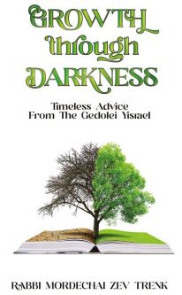 Growth Through Darkness Timeless Advice From The Gedolei Yisroel By Rabbi Mordechai Zev Trenk