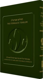 The Steinsaltz Tehillim Hebrew English Commentary by Rabbi Adin Even-Israel Steinsaltz