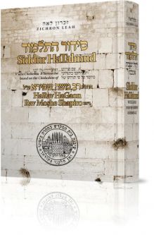 Siddur HaTalmud With Commentary Rabbi Moshe Shapiro Weekday Shabbat Ashkenaz By Rabbi Yisroel Roll