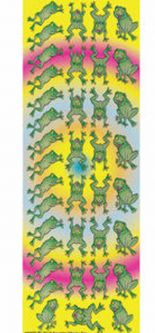 Frogs Stickers for Passover Pesach Fun & Classroom Activities