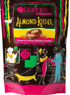 SOLD OUT Barton's Passover Almond Kisses Classic Caramel and Almond Passover Treat, 7 oz