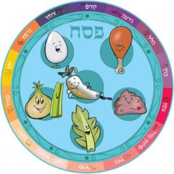 Children's Passover Seder Plate Placemat