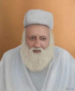 Canvas Painting Portrait Rabbi Yehuda Ptaya  3 sizes available