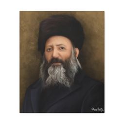 Canvas Painting Portrait Rabbi Abraham Isaac Kook 3 sizes available