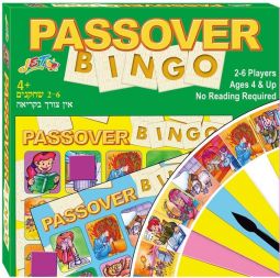 Passover Bingo game Ages 4+ 2-6 Players