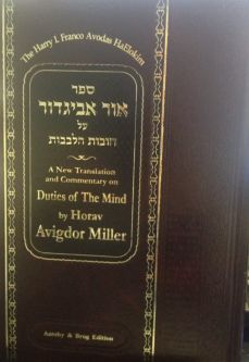 Ohr Avigdor: Duties Of The Mind Volume 5 Hei Hebrew-English by Avigdor Miller