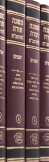 Frankel Rambam Mishne Torah Medium Size Zemanim Set of 2 volumes
