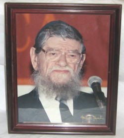 Rav Mordechai Gifter Custom Framed Picture