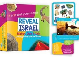 Family Card Game Reveal Israel Explorer Edition Match, Quiz & Spin through the Land of Israel