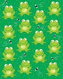 Frog Shaped Jewish Passover Stickers Set of 90 Frogs