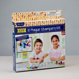 Passover 10 Plagues Stampers Kit Ages 4+ 10 Set of 10 + 2 Printed sheets & 4 Crayons