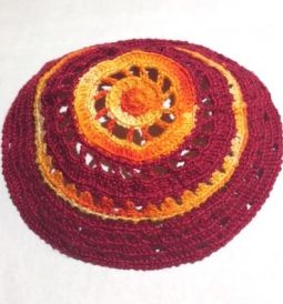 Designer Ladies Girls Lace Crochet Kippah Yarmulke Hair covering Great for Bat Mitzvah