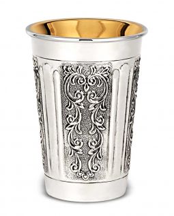 sold out 925 Sterling Silver Kiddush Cup 3.5'  Lugano By Hadad Bros