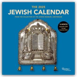 The 2025 Jewish Wall Calendar 5785 by Jewish Museum Amsterdam