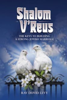 Shalom V'reus The Keys to Building a Strong Jewish Marriage by Rav Dovid Levy
