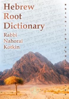 Hebrew Root Dictionary by Rabbi Nahorai Kotkin