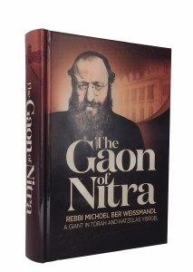 The Gaon of Nitra Rebbi Michoel Ber Weissmandl A Giant in Torah & Hatzolas Yisroel