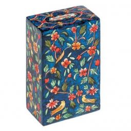 Artistic Wooded Rectangular Tzedakah Charity) Box Oriental By  Yair Emanuel