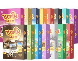 Oiber Chochem Jewish Educational Card Game אויבער חכם קארט שפיל