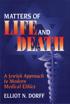Matters of Life and Death A Jewish Approach to Modern Medical Ethics - Softcover
