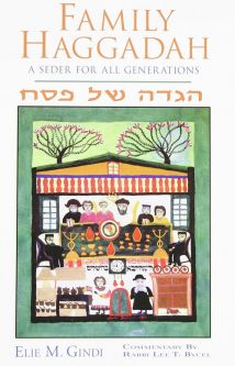 Family Haggadah: A Seder for All Generations Hebrew English By Elie M. Gindi (