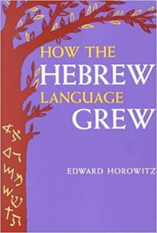 How the Hebrew Language Grew. By Edward Horowitz