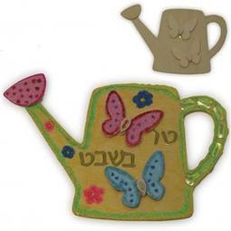 Chanky Wooden Watering Can for Tu B'Shvat School Project Set of 12