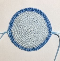 Baby Boy Crochet Knit Kippah Yarmulke Great for Brit Mila