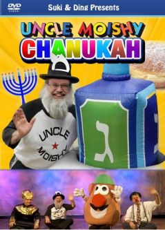 Uncle Moishy Chanukah DVD Children's Video Ages 3-11