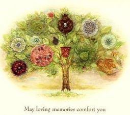 Condolences Sympathy Jewish Greeting Cards The Tree of Life by Michoel Muchnik Card and Envelope