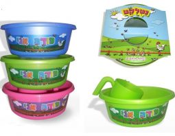 Children's Netilat Yadayim Hand Washing Cup Basin Higher Quality Plastic set