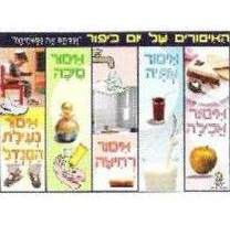 Long Back order Yom Kippur Colorful Jewish Poster