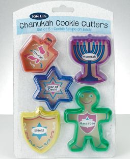 Chanukah Cookie Cutters - Set of 5