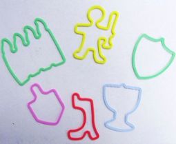 Jewish Themed Silly Bands "Chanukah"