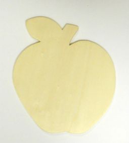 APPLES Wood 1.25" Great for Crafts Projects