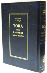 Tora con Haftarot Hebreo - Espanol Chumash Hebrew Spanish 5" x 7"