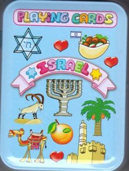 Playing Cards "Israel" in a Tin Box - Great for a trip!
