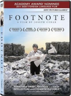 Footnote - A Film by Joseph Cedar - DVD - Hebrew, Portuguese with English Subtitles