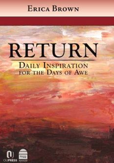 Return: Daily Inspiration for the Days of Awe, by Erica Brown