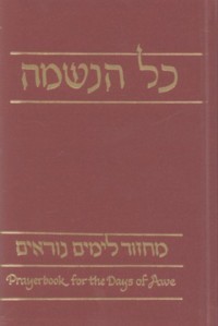 Kol Haneshamah Prayerbook for the Days of Awe (Reconstructionist Press)