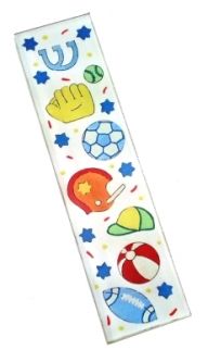 All Sports Self Adhesive Mezuzah by Mickie Caspi - Kosher Parchment included