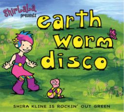 Shirlala Earth Worm Disco - Shira Kline is rockin' out green
