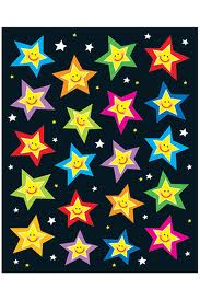 Stars Shape Stickers - Set of 120 Stickers